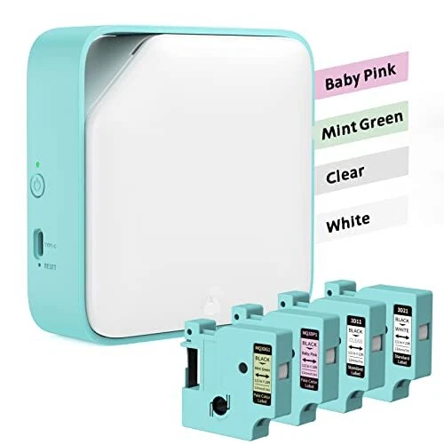 Vixic Label Makers D1600 Label Maker Machine Portable Bluetooth Label Printer...
