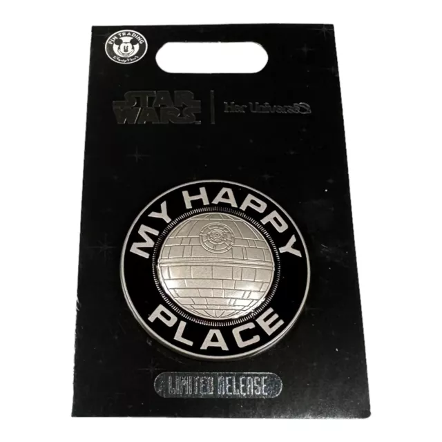 2020 Disney Parks Star Wars Her Universe My Happy Place Death Star Pin