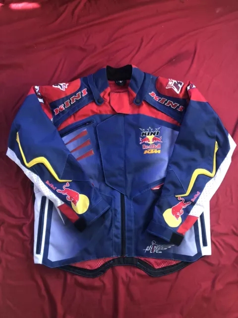 MOTORCYCLE RED BULL KTM Kini Racing Jacket/Vest size M $149.90 - PicClick