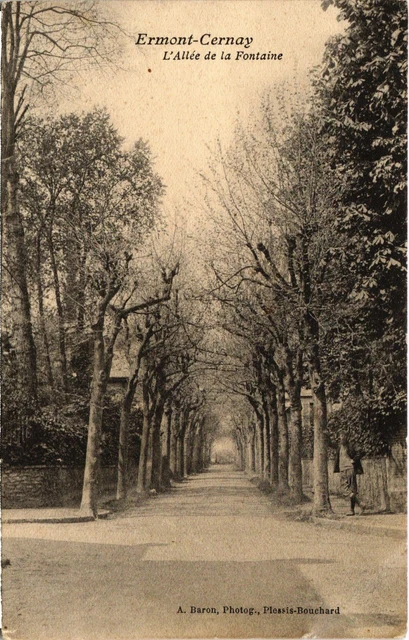 CPA Ermont-Eaubonne L'Allee de la Fontaine FRANCE (1309384)