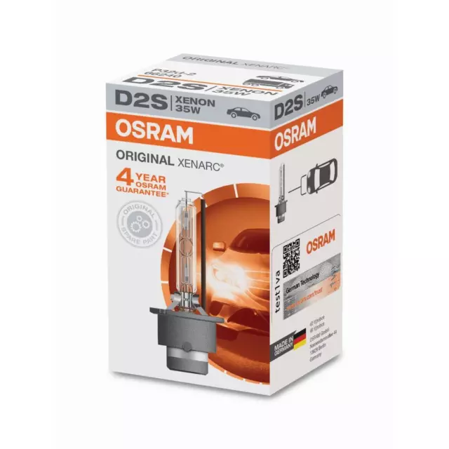 OSRAM ORIGINAL XENARC D2S 35W 4150 KELVIN P32d-2 XENON BRENNER RQV