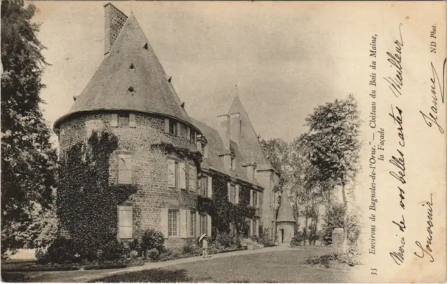 CPA BAGNOLES-de-l'ORNE-Cháteau du Bois du Maine (29906)