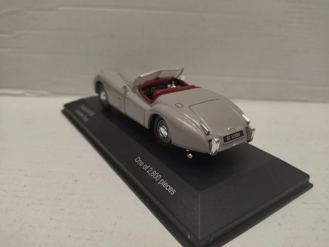 Jaguar Xk120 Lavender Grey 1:43 Corgi Vanguards Va05905 3