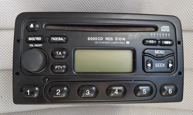 Ford Radio 6000 Cd Rds Eon Code AUTORADIO FORD 6000CD RDS EON complet (avec code) M250833 EUR 75,00