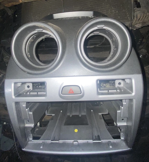 FORD FIESTA MK6 Centre Console Facelift Radio Surround 2005-2008 Silver ...