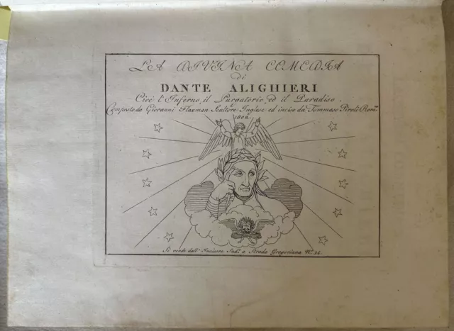 La Divina Commedia Di Dante Alighieri Note Baldassarre Lombardi 1815-17 115 Ills 2