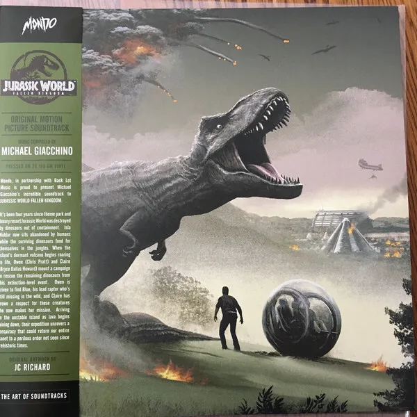 Michael Giacchino – Jurassic World: Fallen Kingdom (splatter)