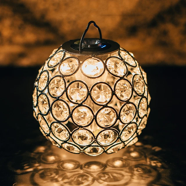 Crystal ball lamp shop shade