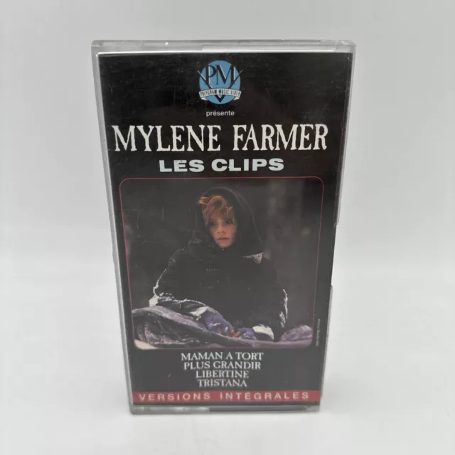 VHS - cassette video  - MYLENE FARMER - les clips -