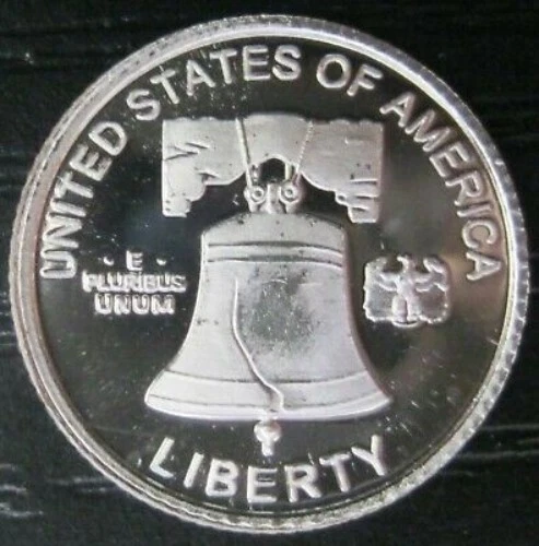 Liberty Bell - 1 GRAM GR G .999 Fine Pure Solid Silver Bullion Round