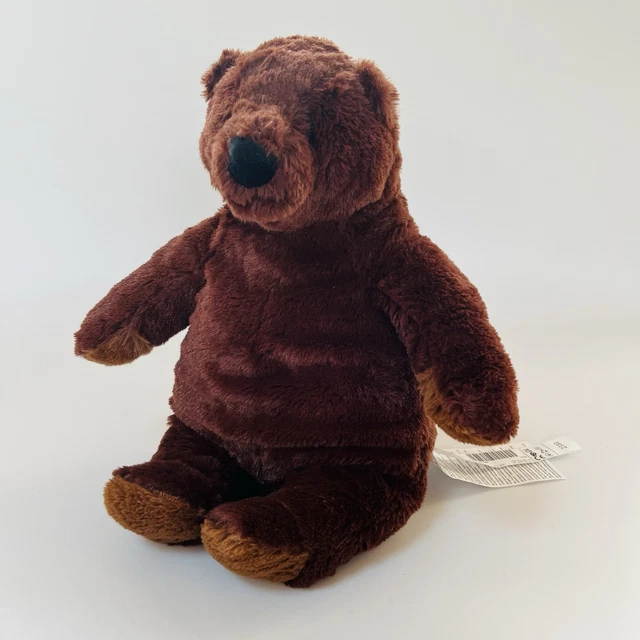 ikea-djungelskog-28cm-11-brown-bear-soft-toy-cuddly-plush-stuffed