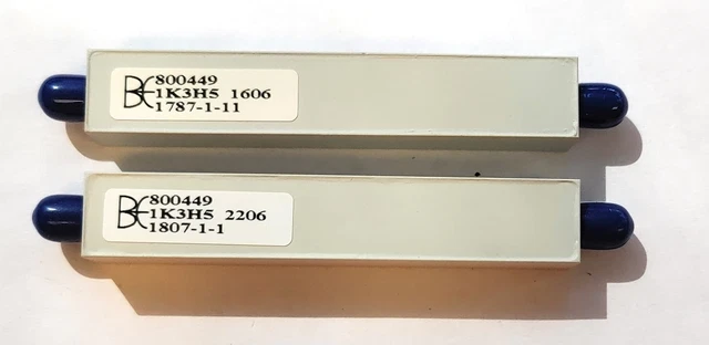 Lot of 2 New Bree Engineering 300-400Mhz RF SMA Bandpass Filter 80049 1K3H5