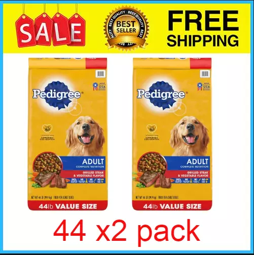 COMPLETE NUTRITION GRILLED Steak Vegetable Dry Dog Food for