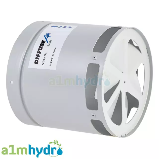 Systemair DiffuseAir Air Circulation Diffuser Hydroponics 3