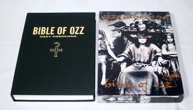 OZZY OSBOURNE BIBLE OF OZZ No Rest For The Wicked cd 1988 CBS