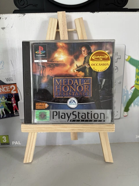 Medal of Honor Resistance - Sony PS1 PlayStation Complete PAL - Excellent état