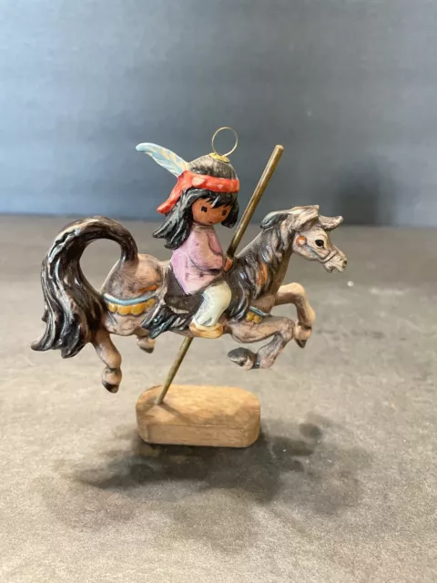 Goebel - DeGrazia Village Ornament - "Merry Little Indian"