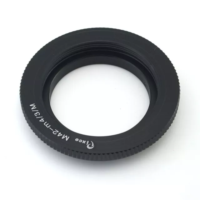 Super Slim Lens Adapter for M42 lens helicoid to Micro 4/3 MFT mount camera OM-D