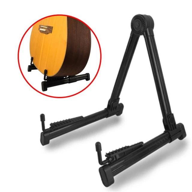 Akustische Klapp halter Unterstützung Rest Boden ständer Gitarren ständer