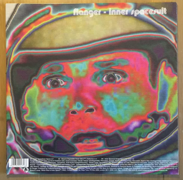 Flanger: 'Inner Spacesuit' 12" Vinyl EP Ninja Tune 2001 Jazz Electronic NEW