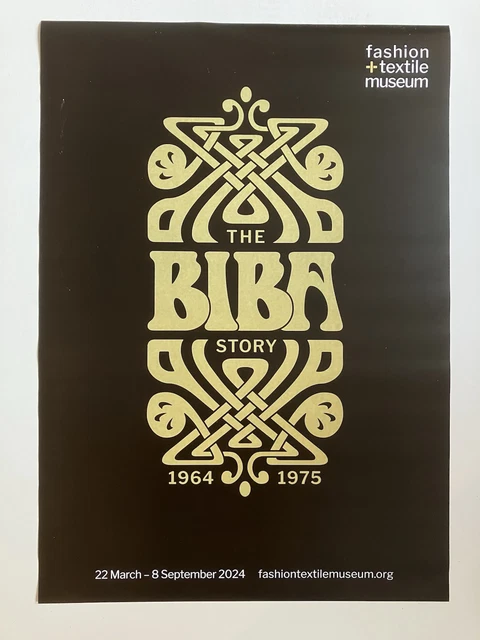 BIBA vintage poster ビバ ポスター BIBA vintage poster ビバ ポスター BIBA vintage poster ビバ