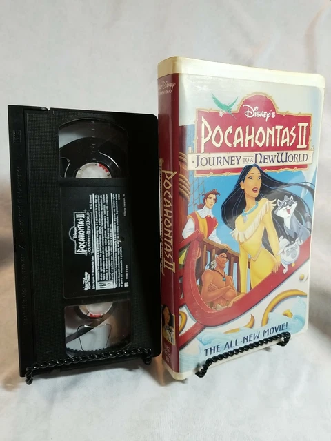 Disney's Pocahontas 2 II Journey to a New World VHS Clamshell
