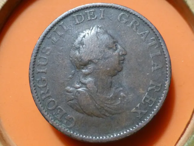 Angleterre - Half Penny - 1799 - Recherchee & Qualite Tb !