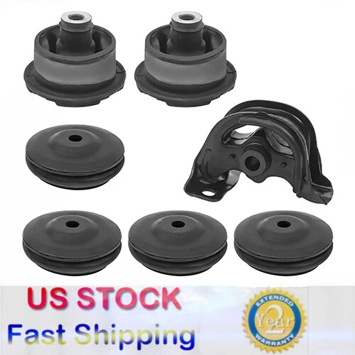 7 REAR DIFFERENTIAL Arm Mounting Bushing+Top Support For Honda CRV