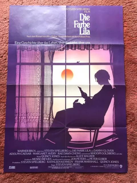 Die Farbe Lila Kinoplakat Poster A1, Steven Spielberg, Whoopie Goldberg, Glover