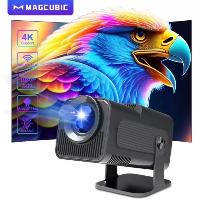 Magcubic 4K Android 11 Projector Native 1080P 390ANSI HY320 Dual Wifi6 BT5.0 192