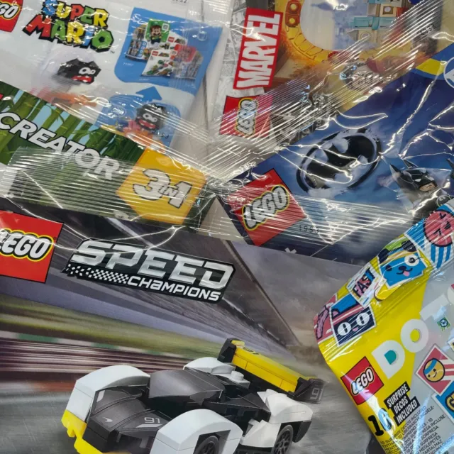 LEGO Polybags Speed Champions, Marvel, Batman, Creator, Super Mario, Technic NEU