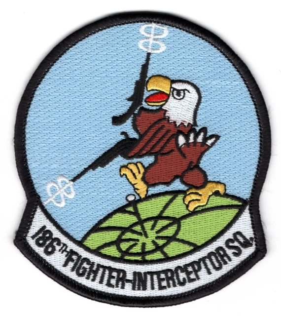 OLD USAF PATCH 4th Fighter Squadron 388th FW Hill AFB