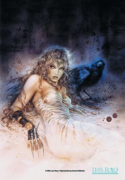 Luis Royo Poster Flag Prohibited 'The World is a Circle' 24'' x 36'' Spectacular | #413767105