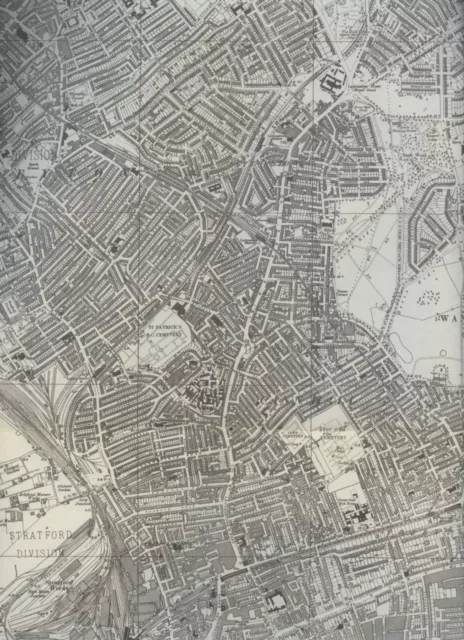 Orig Detailed Large Scale Ordnance Survey Map 56/20 S.e. (B) London 1941 Vg 2