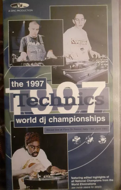 DMC Technics World DJ Championships 1997 VHS scratching FREE SHIP DMC Technics World DJ Championships 1997 VHS scratching FREE SHIP