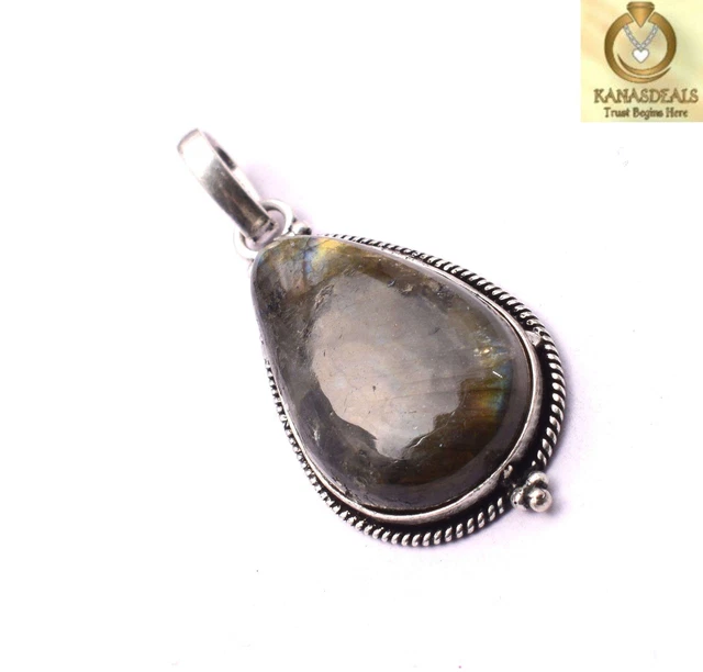 Labradorite Plated Pendant Elegant Jewellery 12 GM Value-Priced @1.99-71276
