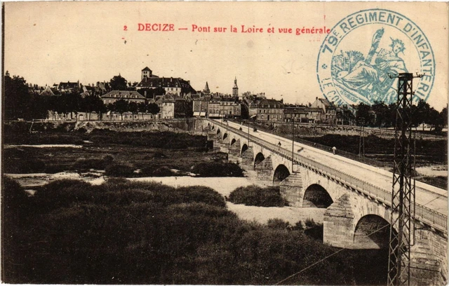 CPA DECIZE - Pont sur la Loire et vue générale (421070)