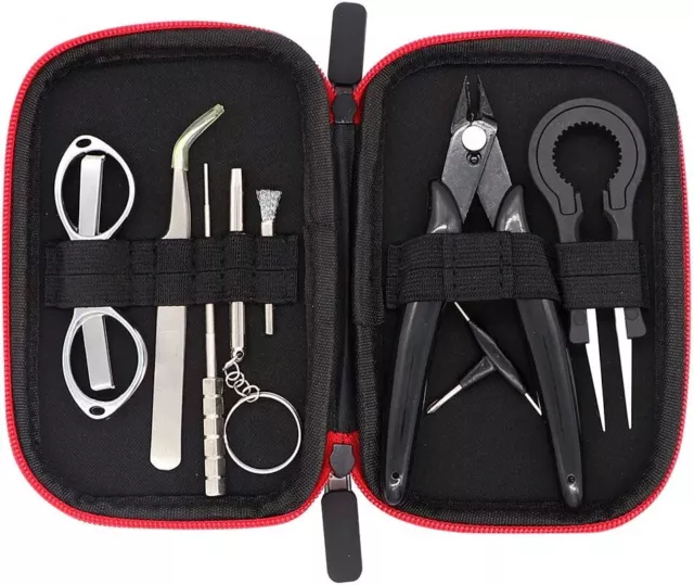 DIY Tool Kit Coil Jig Winding Set,Ceramics Tweezers,Coil Set,Wire