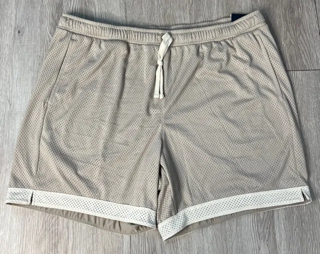 MEN'S DSG 6& Mesh Rec Short Relaxed Fit Light Sand NWT Size XL Extra ...
