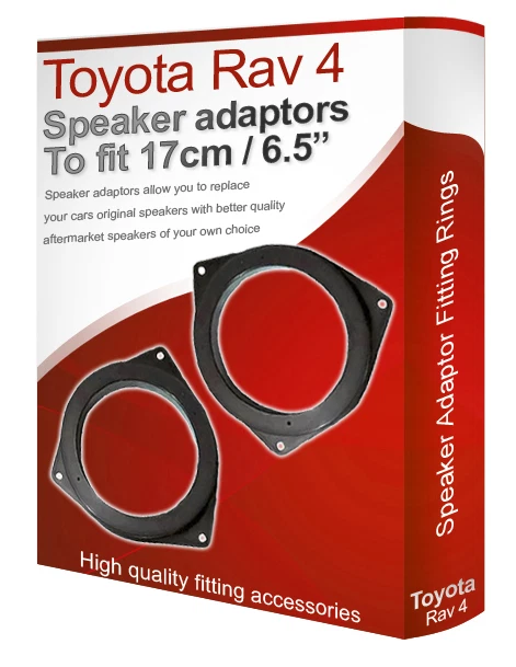 Vauxhall Zafira Speaker Adapter Pods Rear Door 17cm 6.5" Fitting Rings Adaptors - View #4