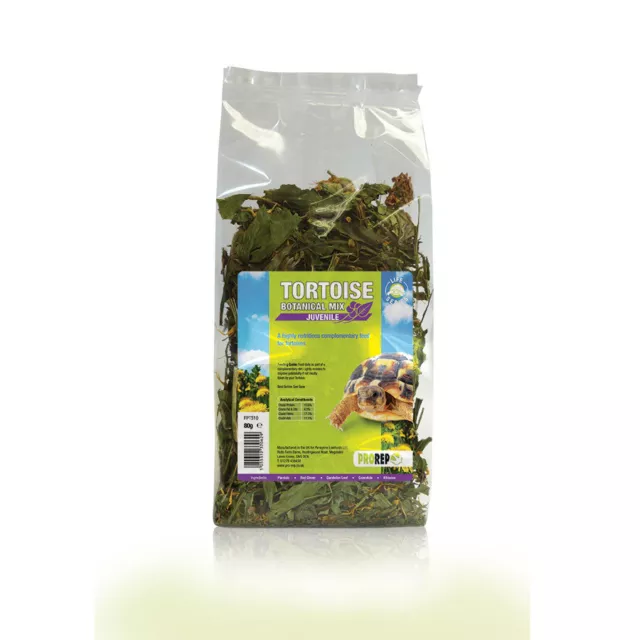 Pro Rep Tortoise Mix Dried Botanical Leaves Dandelion Plantain Hibiscus 80g