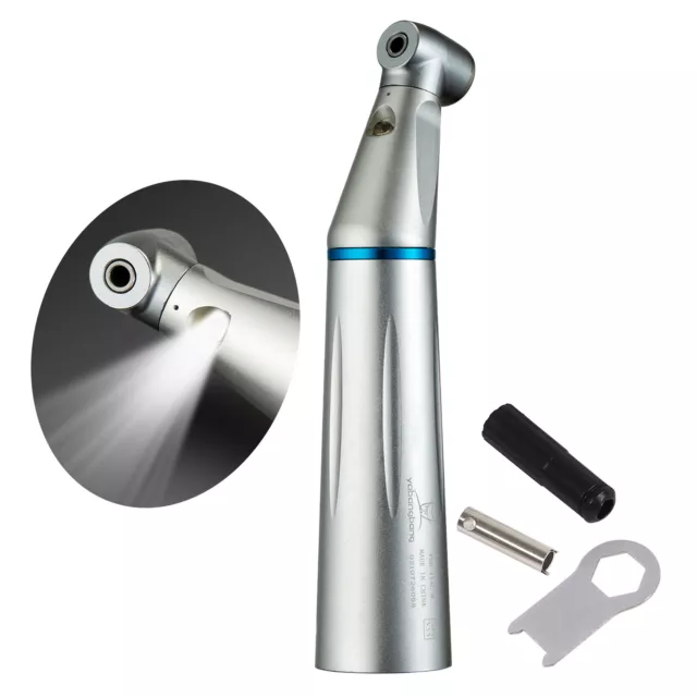 Dental Dentaire Low Speed LED Contre Contra Angle Handpiece Inner Water Spray