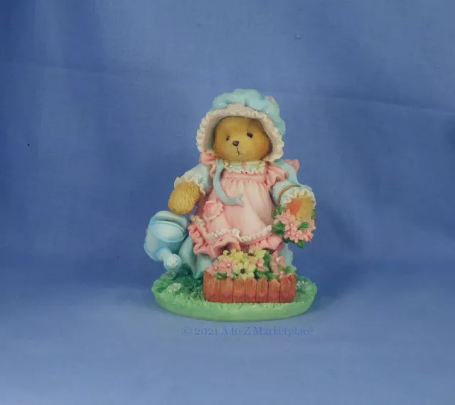 Cherished Teddies NOS NIB Mary Mary Quite Contrary 626074 Friendship Blooms With