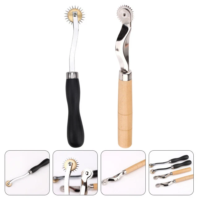 2pcs Tracing Wheel Bastelhandwerksradnadelspitze Rad Praktischer Stichmarkierung