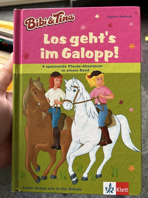 Im Buch Geht Es Um Ein Pferd Spanisch BIBI UND TINA - Los geht's im Galopp!: 4 spannende Pferd... | Buch