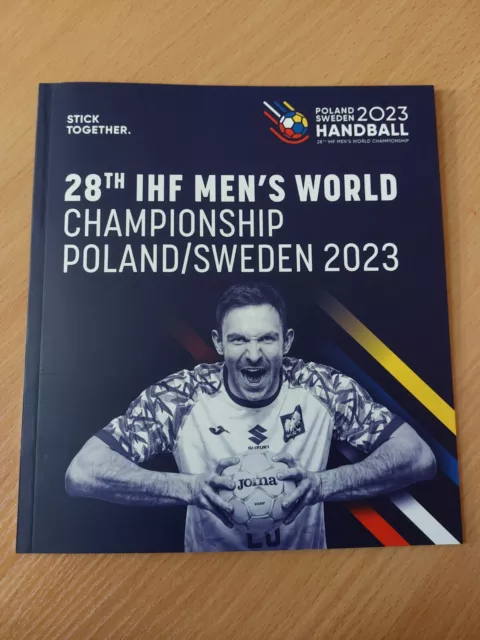 Off. Programm Stadionheft Handball 28th IHF World Cup Championship Poland Sweden