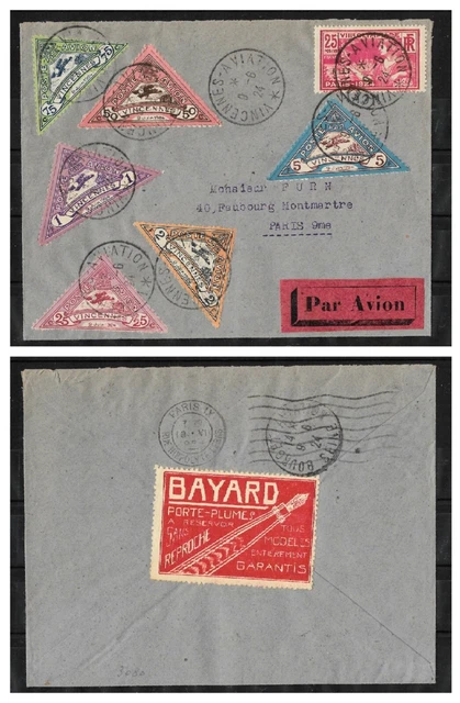 R187 / Variétés poste aériennes (Gebraucht) in Ste-Croix für CHF 15