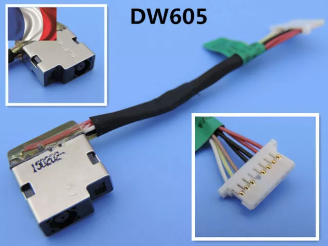 DC Jack Power Socket Câble Hp 799735-Y51 799735-S51 799735-T51 799735-F51 Wire j