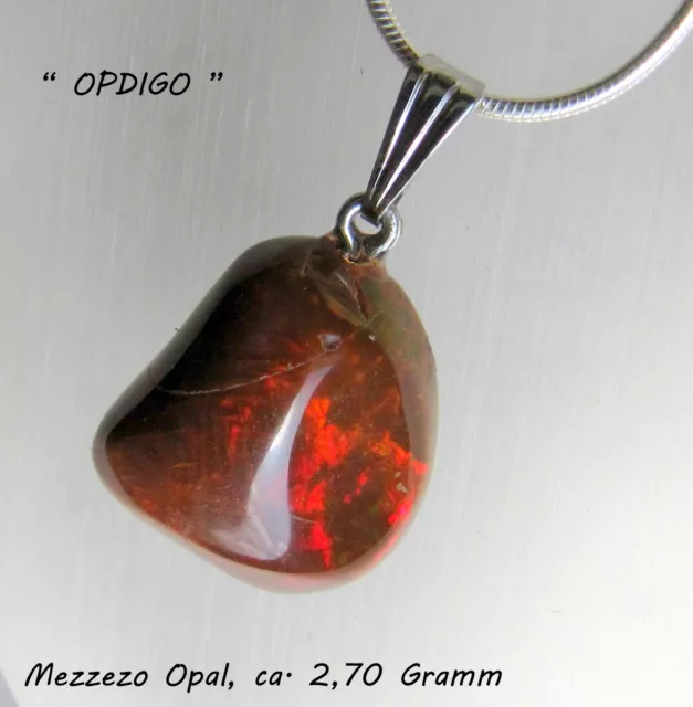 Mezzezo Opal Anhänger (2,70 Gramm)  , Äthiopien, " OPDIGO "