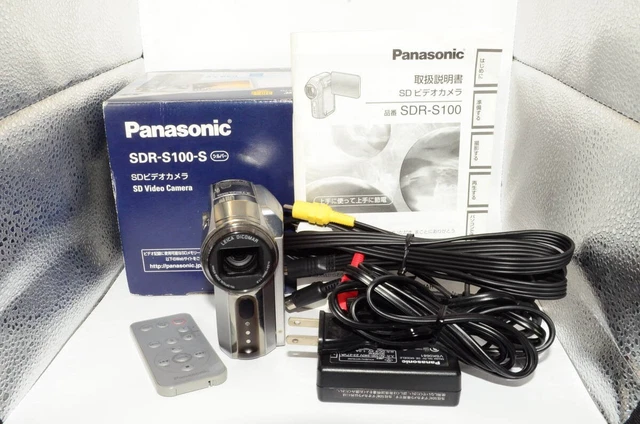 CÁMARA DE VIDEO digital Panasonic SDR-S100 tarjeta SD